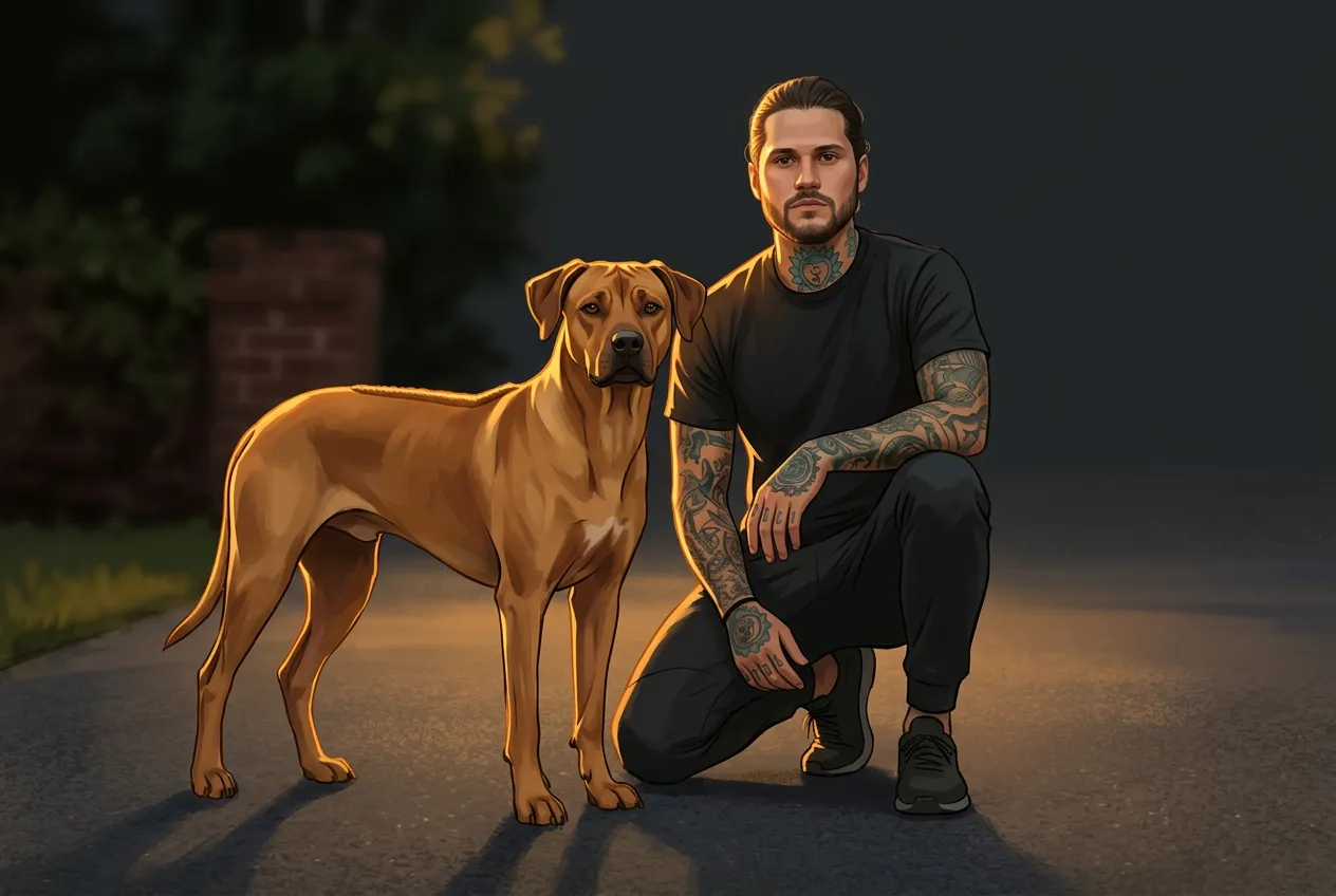 Travis and Kai - Founders of Kai's Run mobile dog gym